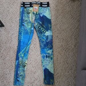Puma x Central Saint Martins All Over Print Tight Womens Leggings  XS
